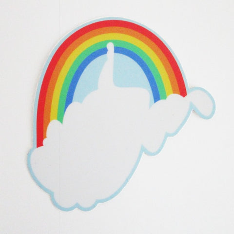 Rainbow WV Sticker